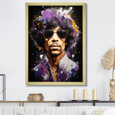 Popart Prince Portrait - Pop Art Wall Art