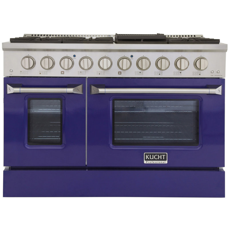 48" 6.7 Cu. ft Freestanding Gas, Stainless Steel, Liquid Propane