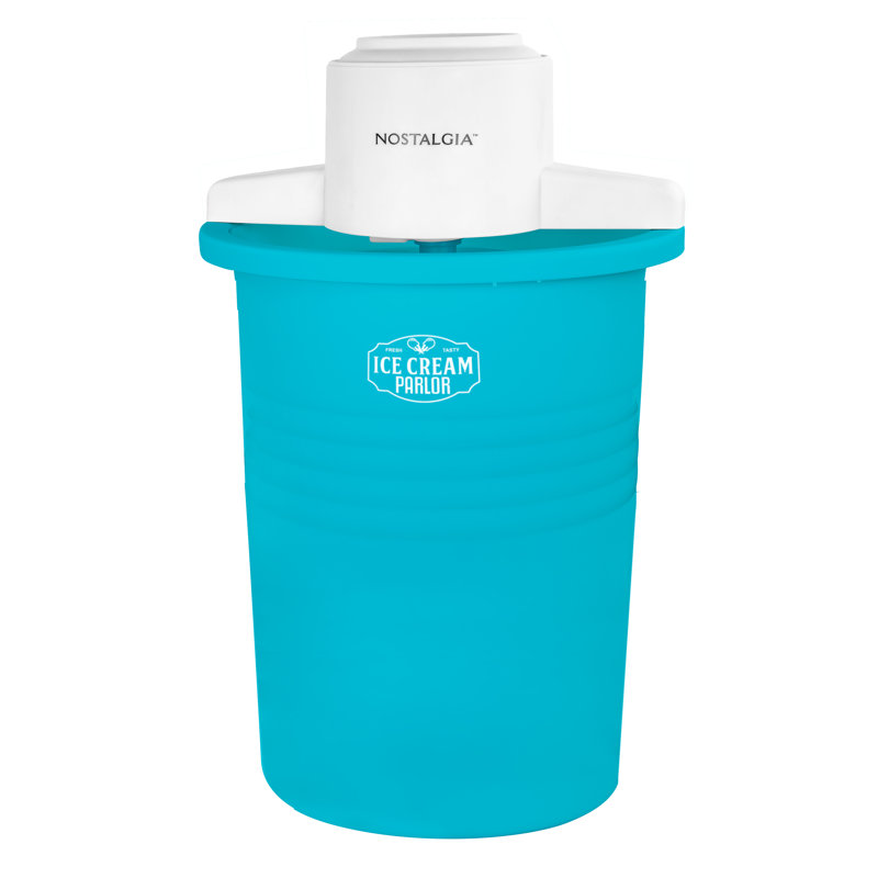 6-Quart Parlor Electric Ice Cream Maker, 6-Quart Parlor Electric Ice Cream Maker, Blue