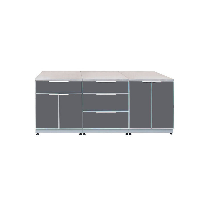 Cuisine d'extérieur modulaire 90 po 6 po Blue Sky
