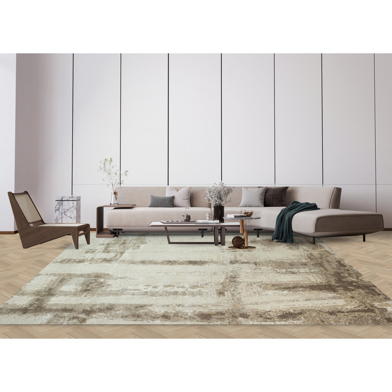 Abstract Area Rug, Rectangle 8' x 10'
