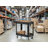 Heavy-Duty Two-Tier Rolling Service Cart with Locking Casters