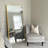 Vertell Oversize Rectangle Full Length Metal Mirror for GYM/ Bedroom with Stand-266080968-266080971