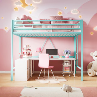 Braga Twin Platforms Loft Bed by Isabelle & Max