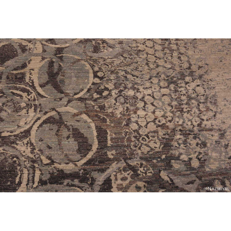 One-of-a-Kind Rectangle 9' X 12'4" Hand Knotted Area Rug