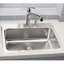 Évier de cuisine à double fixation l 27 po x p 22 po Lustertone-20569683