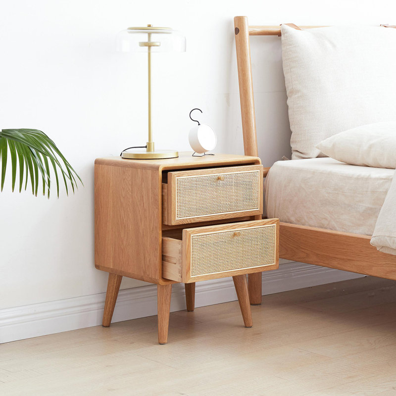 Armoire de chevet en bois massif Pure Modern Modern Nightstands North America