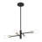 Jeffries 4 - Light Steel Dimmable Modern Linear Chandelier-144215125