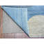 Tapis bleu en laine New Age Talibah One-of-a-Kind 8 pi 2 po x 9 pi 7 po