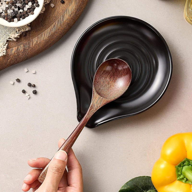 6.1" Ceramic Spoon Rest Heat-resistant