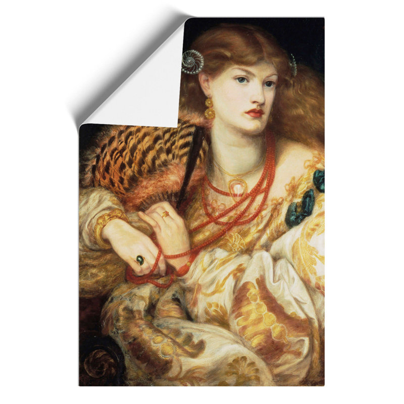 Monna Vanna by Dante Gabriel Rossetti - Wall Art, 30cm H x 21cm W x 0.1cm D
