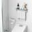 Bathroom Glass Shelf With Towel Bar