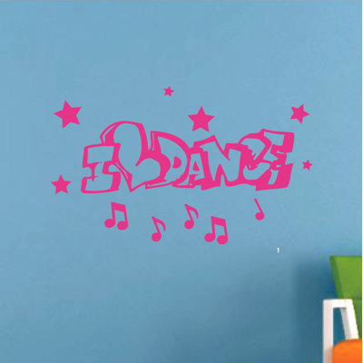 Text & Numbers Wall Decal