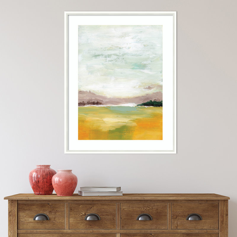 Canary Forest by Jariwala Nikita, White Framed, 26" W x 33" H x 2" D