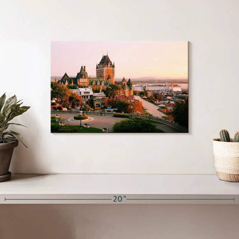 Lilie Québec Château Frontenac, H 8 po x l 12 po