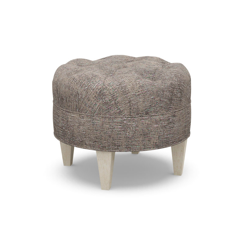 Round Ottoman, 2243-80, Sandstone
