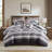 Timberline Taupe Printed 8-Piece Queen Comforter Set-126470640