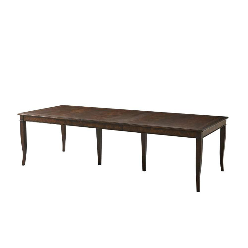 Cerejeira Mahogany Extendable Rectangular Dining Table 44''-108''