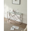 Table console en verre