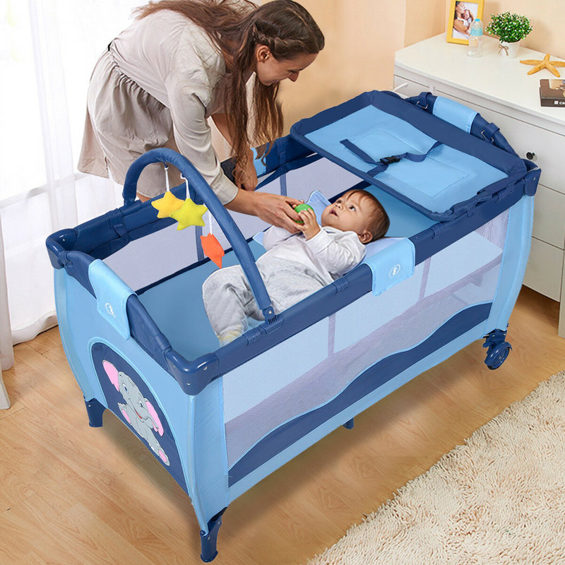 Miriam Cot Bed, Blue