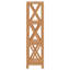 Braylene 112cm H x 40cm W Solid Wood Etagere Bookcase