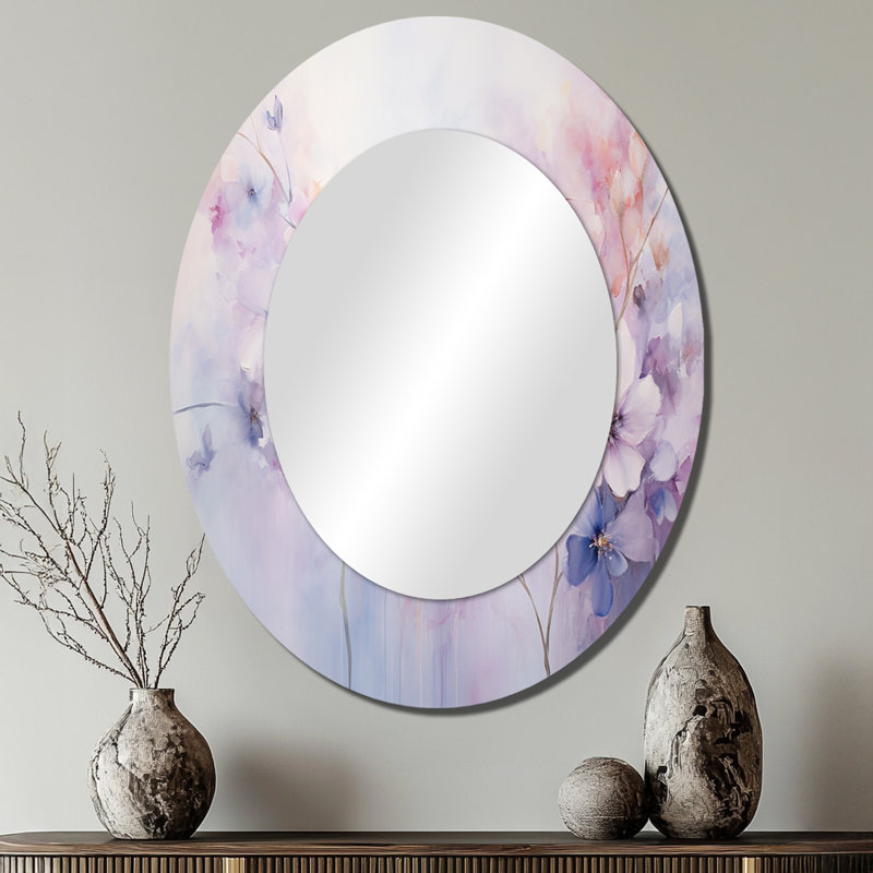 Miroir mural mauve, 40 po x 30 po