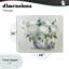 Toile ivoire et bleu avec vase d'hortensia, design par Nan-1011107777