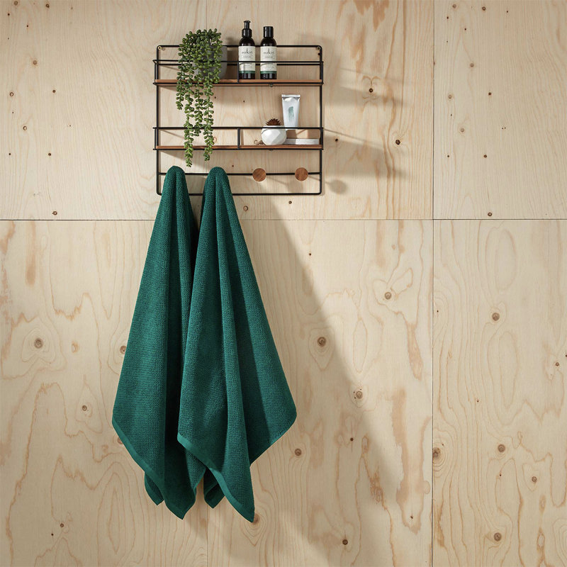 Brixton Bath Towel, Emerald