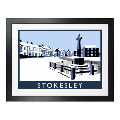 'Stokesley in Snow' 1 Piece Wall Art