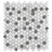 Mirage 1" x 1" Natural Stone/Glass Penny Round Mosaic Tile-36949030