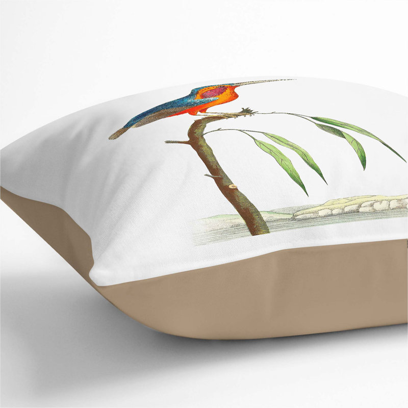 Square Throw Cushion, 55cm H x 55cm W x 20cm D, Stone