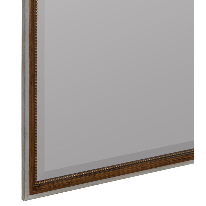 Olivia Flat Beveled Wall Mirror, 68" H x 38" W