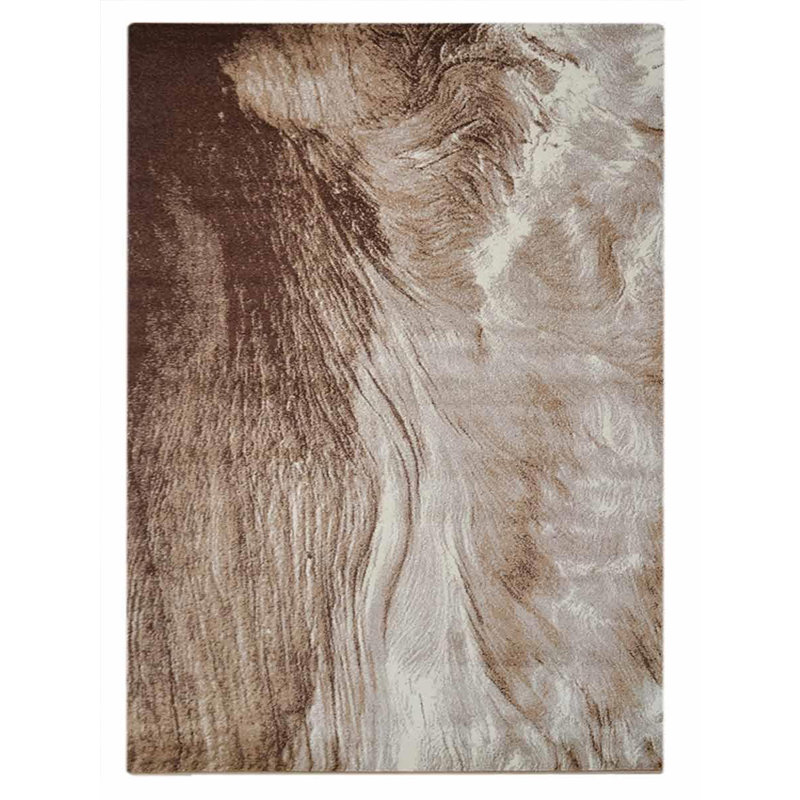 Sonique MACHINE MADE HEATSET POLYPROPYLENE AREA RUGS  - Beige Colour, Abstract Design, High Pile Machine Made Area Rugs for Living Room