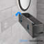 Large Capacity Shower Caddy，2-Pack Shower Shelf, Heavy-Duty Bathroom Storage Shelf 10 X 28 X 10 cm