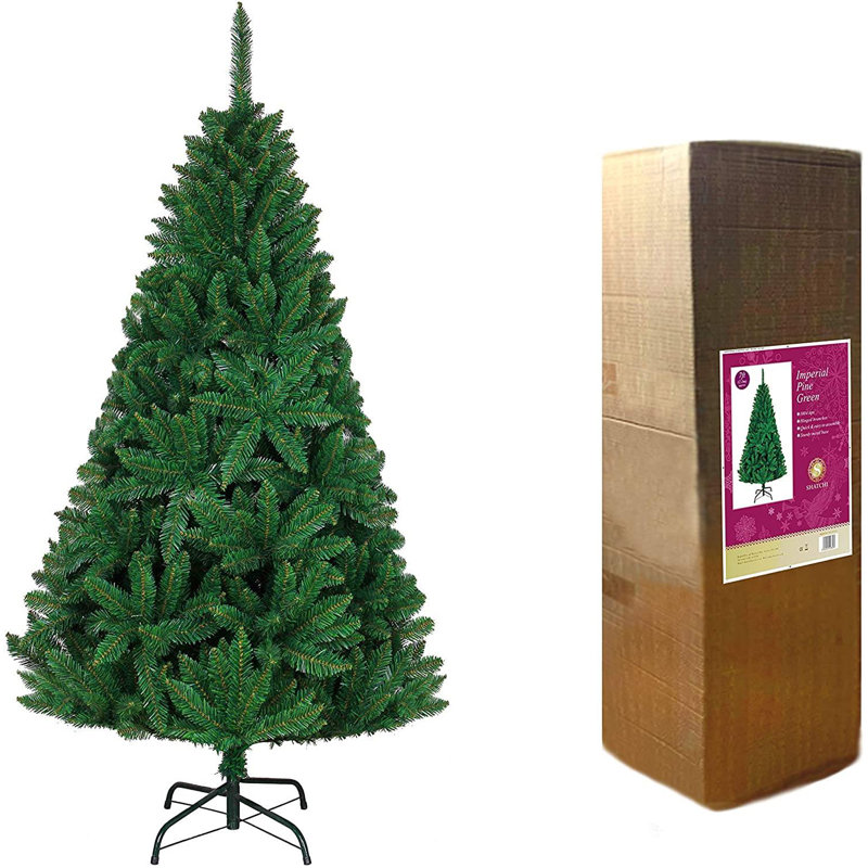 Lighted Artificial Christmas Tree, 4 ft.