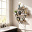 Lorenza 3 Piece Diamond Floating Shelf
