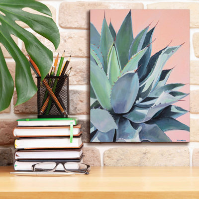«Bungalow Rose» Glory par Alana Clumeck, estampe numérique sur toile