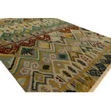 Billye Wool Geometric Area Rug