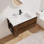 Meuble-lavabo mural simple 36 po avec plateau en résine Plemons-1291086700