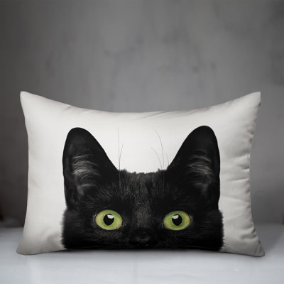  Cat Eyes Lumbar Pillow