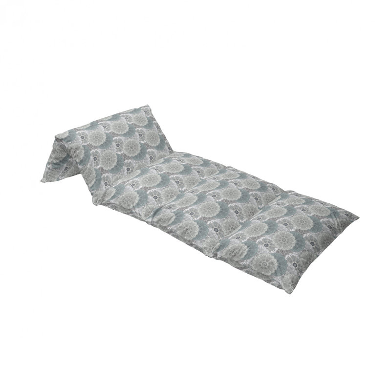 Housse de coussin d'extérieur Tile Art Mandala, H 2 po x l 27 po x P 88 po