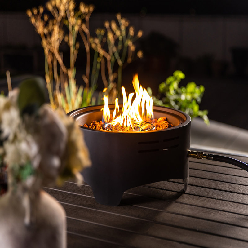15" Propane Tabletop Gas Fire Pit