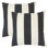 Striped Reversible Throw Pillow