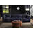 Canapé modulaire en cuir véritable 120 po Raffles