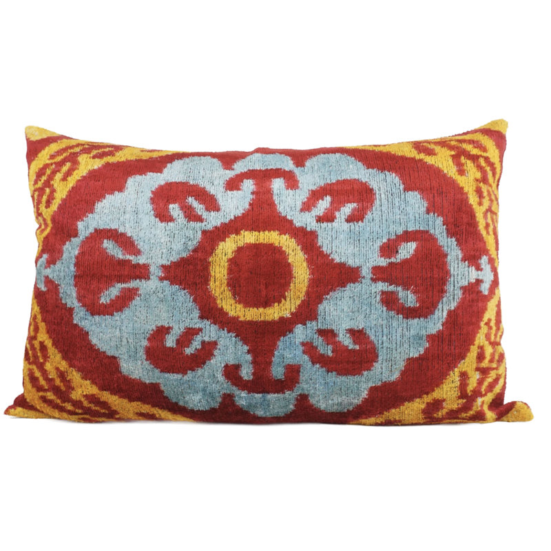 Coussin décoratif en velours