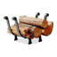 USA Handcrafted Basket Log Rack
