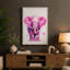 Pink Elephant Wonder Modern - Print-136725389-136725390