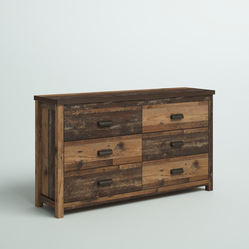 Commode double 6 tiroirs Milano
