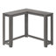 Table d'appoint étroite pour le hall d'entrée et le salon, conception contemporaine avec rangement à deux niveaux, idéale pour les petits espaces-1046375556