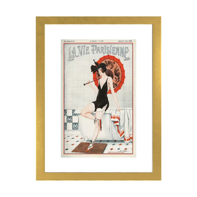 " 1923 La Vie Parisienne Magazine Cover " by Leo Fontan